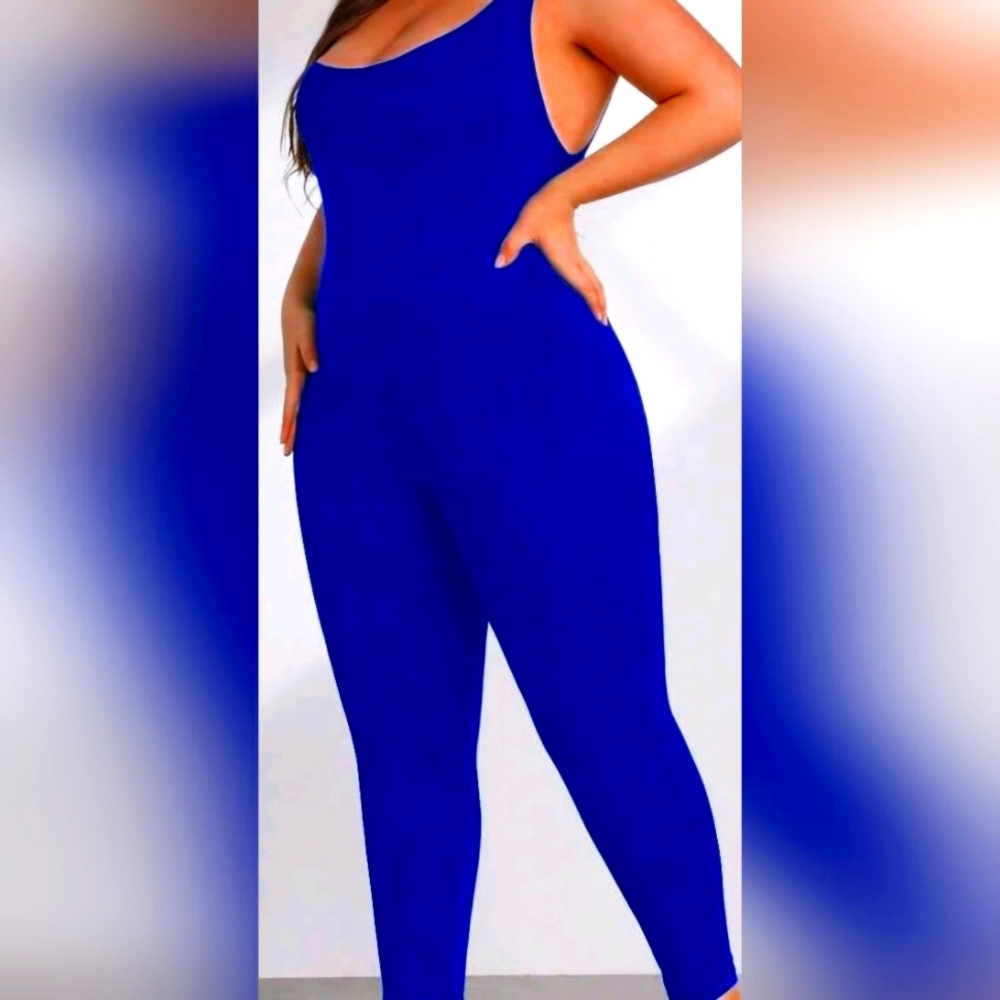 Blue Jumpsuit
